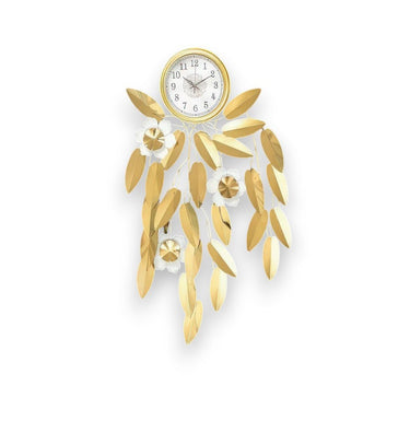 Cascading Bloom Timepiece (42 x 23 Inches)